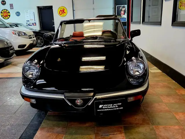 1987 Alfa Romeo Spider Manual Transmission/Very Low KMs/Certi... - Photo 2