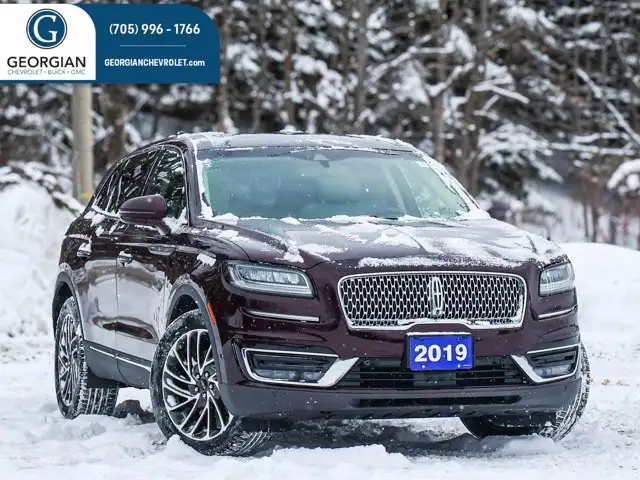 2019 Lincoln Nautilus Reserve- Pano Roof - Heated Vented Seats
