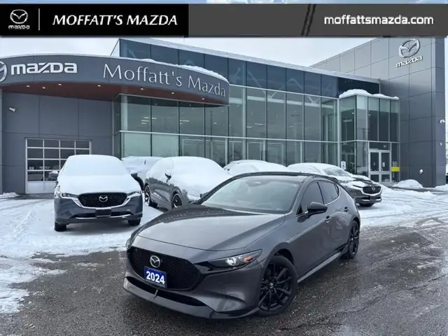 2024 Mazda Mazda3 Sport GT w/Turbo i-ACTIV AWD ONE OWNER - TURBO