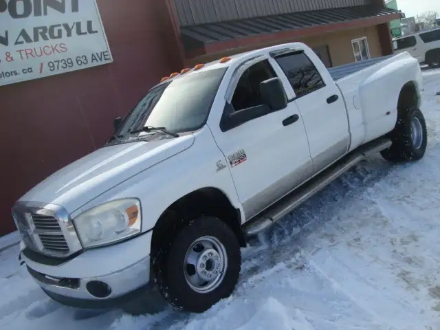 2008 Dodge Ram 3500 4X4 QUAD CAB 6.7L DIESEL LONG BOX