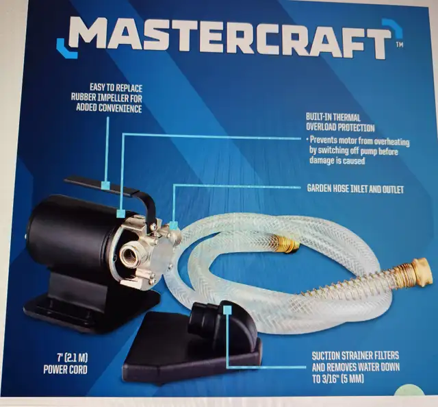 Mastercraft Non-Submersible Utility Pump - Photo 2