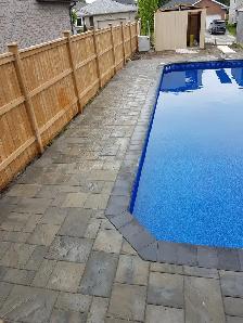 INTERLOCKING, PATIOS, DRIVEWAYS, WALKWAYS, STEPS, RETAINER WALLS