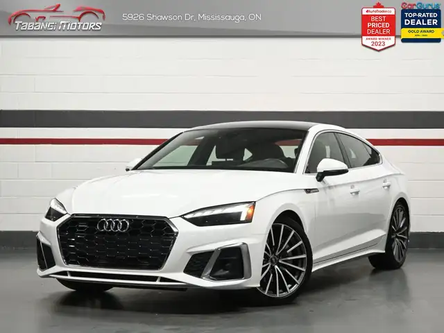 2023 Audi A5 Sportback Progressiv S-Line Brown Interior Sunroof