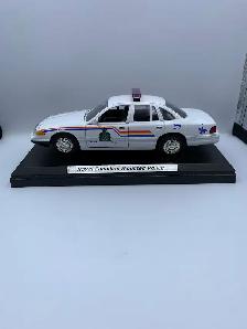 RCMP Die Cast Car on Plaque