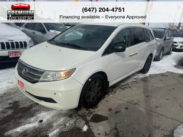 2012 Honda Odyssey  3 YEAR WARRANTY INCLUDED