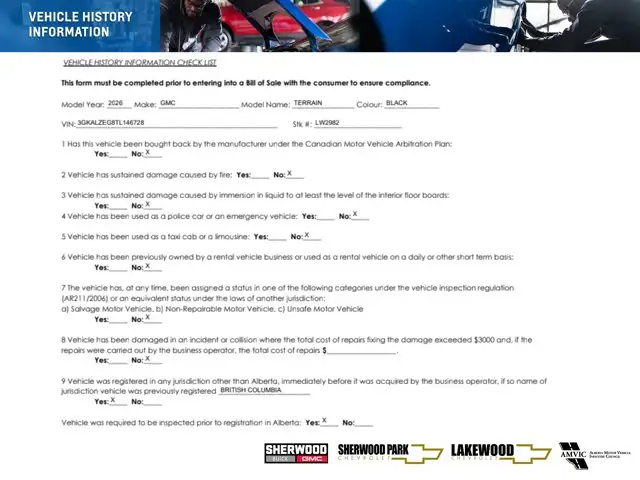 2026 GMC Terrain AWD Denali 1.5T - Photo 33