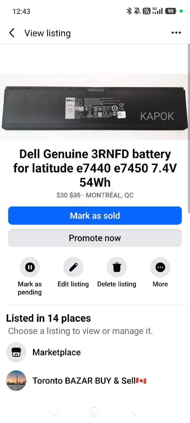 New Laptop batteries HP Mac Asus Dell! $25 each