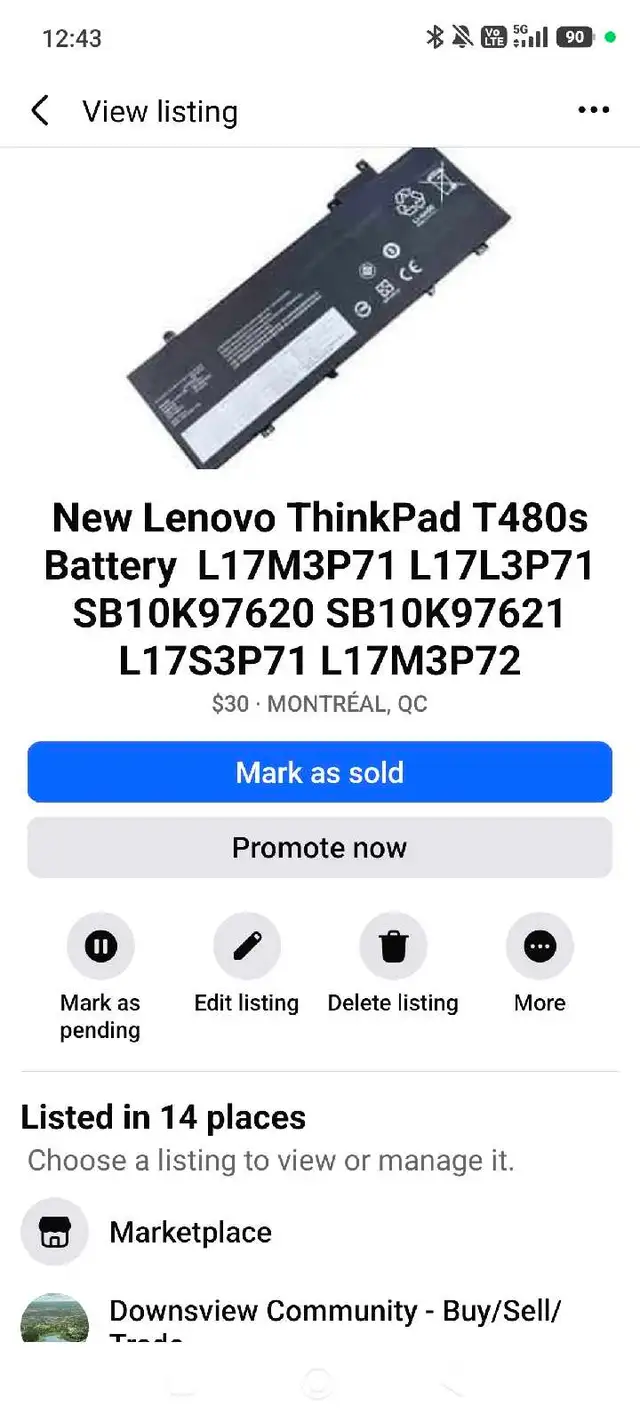 New Laptop batteries HP Mac Asus Dell! $25 each - Photo 2