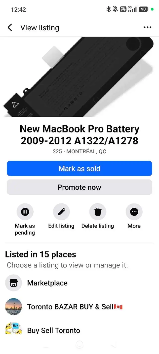 New Laptop batteries HP Mac Asus Dell! $25 each - Photo 8