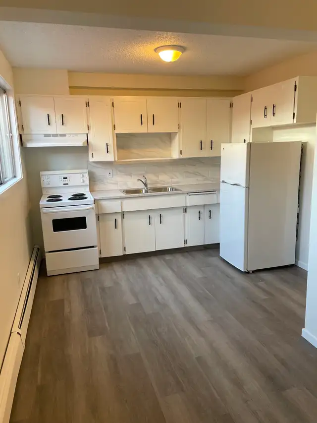 RENOVATED bright basement level bachelor. QUIET building. Ideal