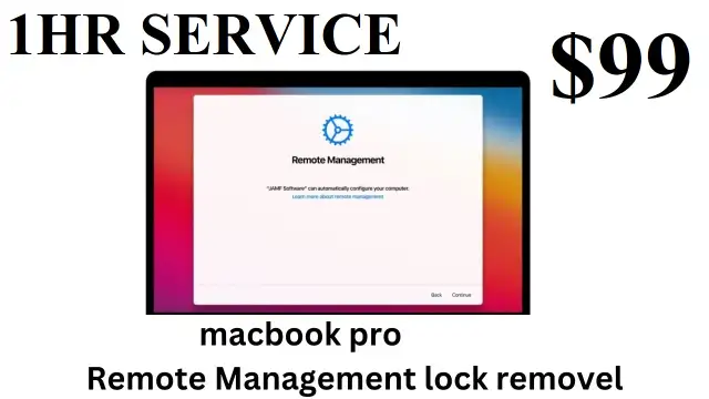 MACBOOK PRO & AIR Disabled Unlocking - MDM REMOTE MANAGMENT
