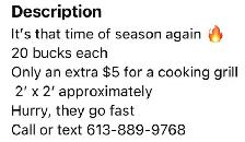 fire pit  With or without cooking grill - Photo 2