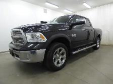 2017 RAM 1500 LARAMIE CREW CAB ECODIESEL 4WD, TOIT CUIR, NAVI!!