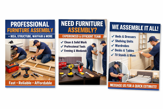 Professional Furniture Assembly Service