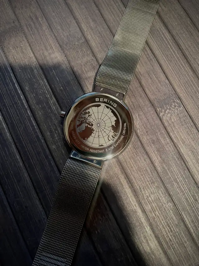 Bering 39145-077  - Stainless Steel (watch, quartz, mesh band)) - Photo 2