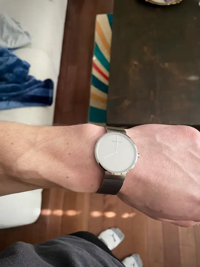 Bering 39145-077  - Stainless Steel (watch, quartz, mesh band)) - Photo 5