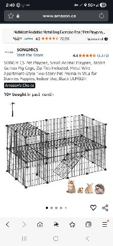 small animal connection cage