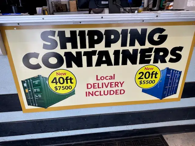 STORAGE UNIT 40 FT &  20 FT BUY OR RENT