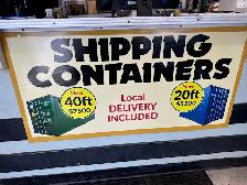 STORAGE UNIT 40 FT &  20 FT BUY OR RENT