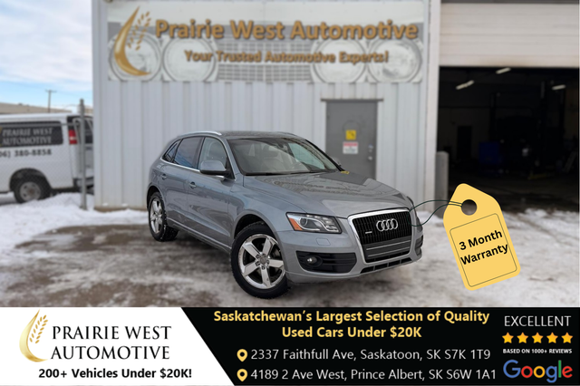 2009 Audi Q5 AWD Quattro - No Reported Accidents