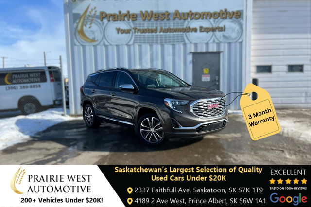 2019 GMC Terrain Denali AWD - No Reported Accidents