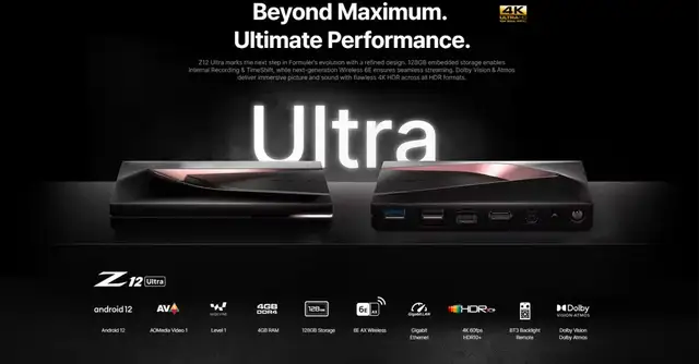 Formuler Z12 Ultra -4GB/128GB-Dolby Vision-HDR10 , Gigabit LAN - Photo 8