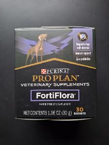 Purina Pro Plan FortiFlora Dog Canine Probiotic Supplement - New