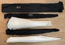 Photek Large White, Black and Flat Panel Umbrella Softbox (60')