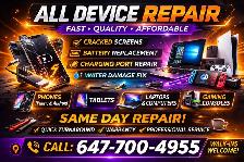 WALK  in FIX ALL PHONES MODELS  & LCD, IPAD. MacBook, LAPTOP