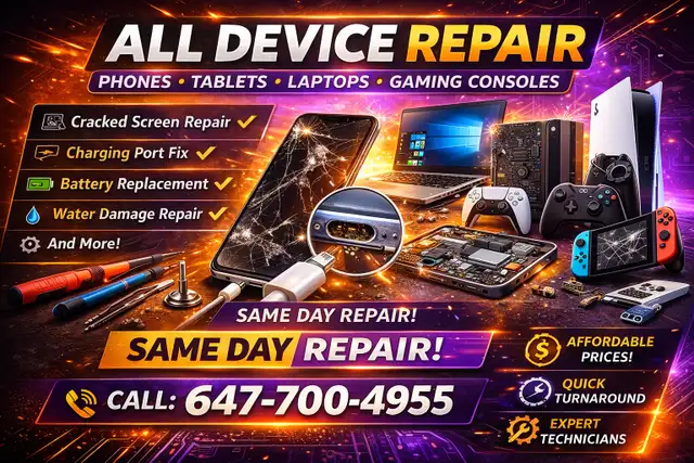 APPLE iPHONE 16/15/14/13/12/11/PRO/MAX/X/XR/iPAD REPAIR