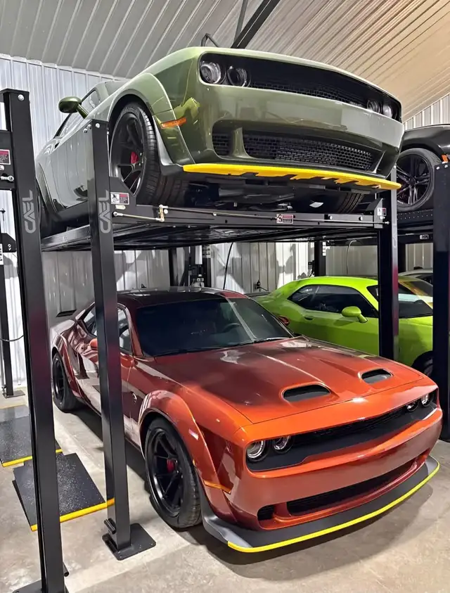 New CAEL 4-Post Parking Storage Lift 9k/10k Capacity – Certified - Photo 3