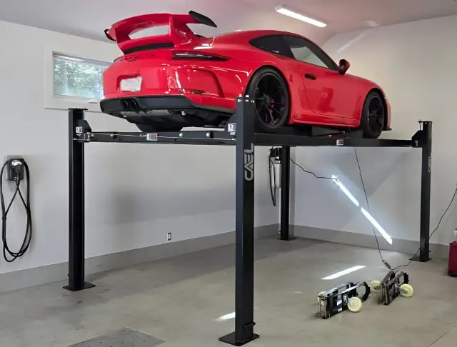 New CAEL 4-Post Parking Storage Lift 9k/10k Capacity – Certified - Photo 3