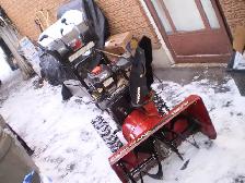 Canadiana  27''snow blower in great condition.