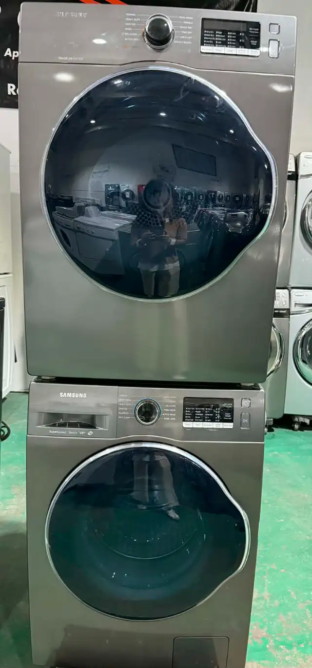 Samsung Apartment Size Washer (W7238) & Dryer (D7042)