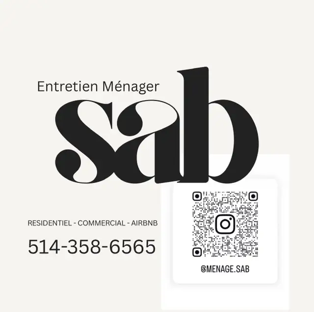 femme de ménage - cleaning lady - entretien menage $20/hr