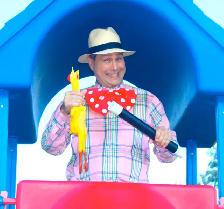CLOWN FOR KIDS BIRTHDAY PARTY! MR. FUN!  FUN CLOWN MAGIC SHOW!
