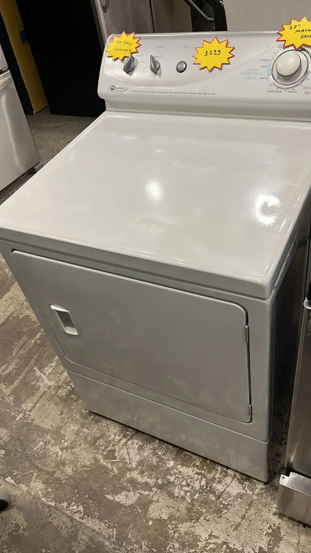 Maytag 27" Commercial Fully Tested  30-Day Warranty