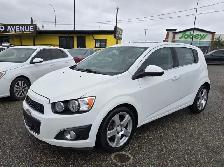 2016 Chevrolet Sonic LT - BLUETOOTH, SUNROOF, FOLDING REAR SEATS