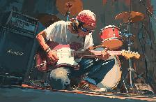 Ajustement & réparation de guitare électrique - Luthier