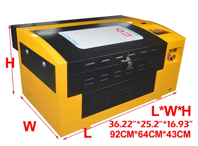 CO2 Laser Engraver Cut Machine 50W 3050 Office Art Work 130064