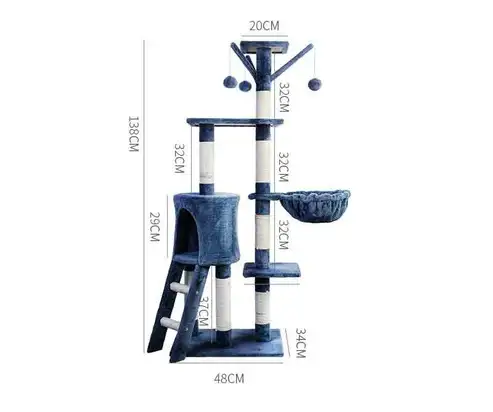 Brand New MMW 5 Levels Large Cat Tree Special $49 - Photo 8