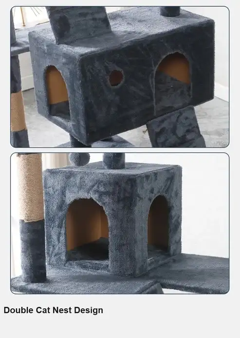 Brand New MMW Cat Tree Multi-Level with Two Condos Special $89 - Photo 8