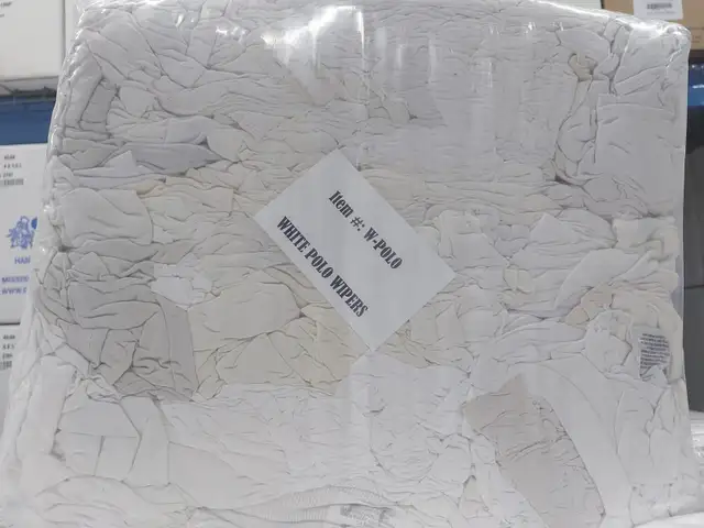 Wholesale Rags, Color/White Cotton cut Rags