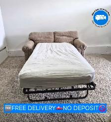 FREE DELIVERY Compact and Cozy 2 Seater Pullout Sofabed/Loveseat