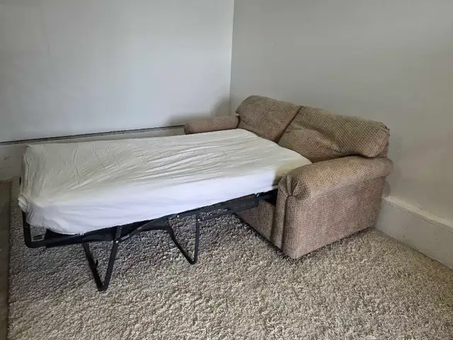 FREE DELIVERY Compact and Cozy 2 Seater Pullout Sofabed/Loveseat - Photo 7