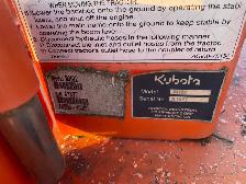 kubota BH92 Backhoe - Photo 2
