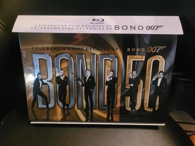 JAMES BOND 50 5 DECENNIES 23 FILMS EN BLURAYDE JAMES BOND 007