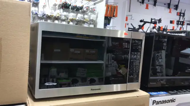 MICROWAVE OVEN PANASONIC 1.3CUFT STAINLESS STEEL