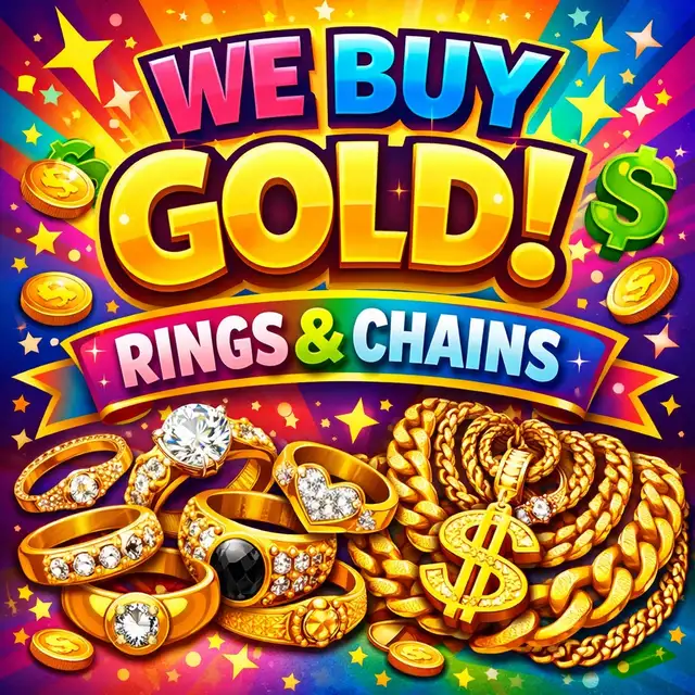 WANTED GOLD / SILVER RINGS/ CHAINS
