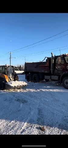 SNOW HAULING DUMP TRUCK